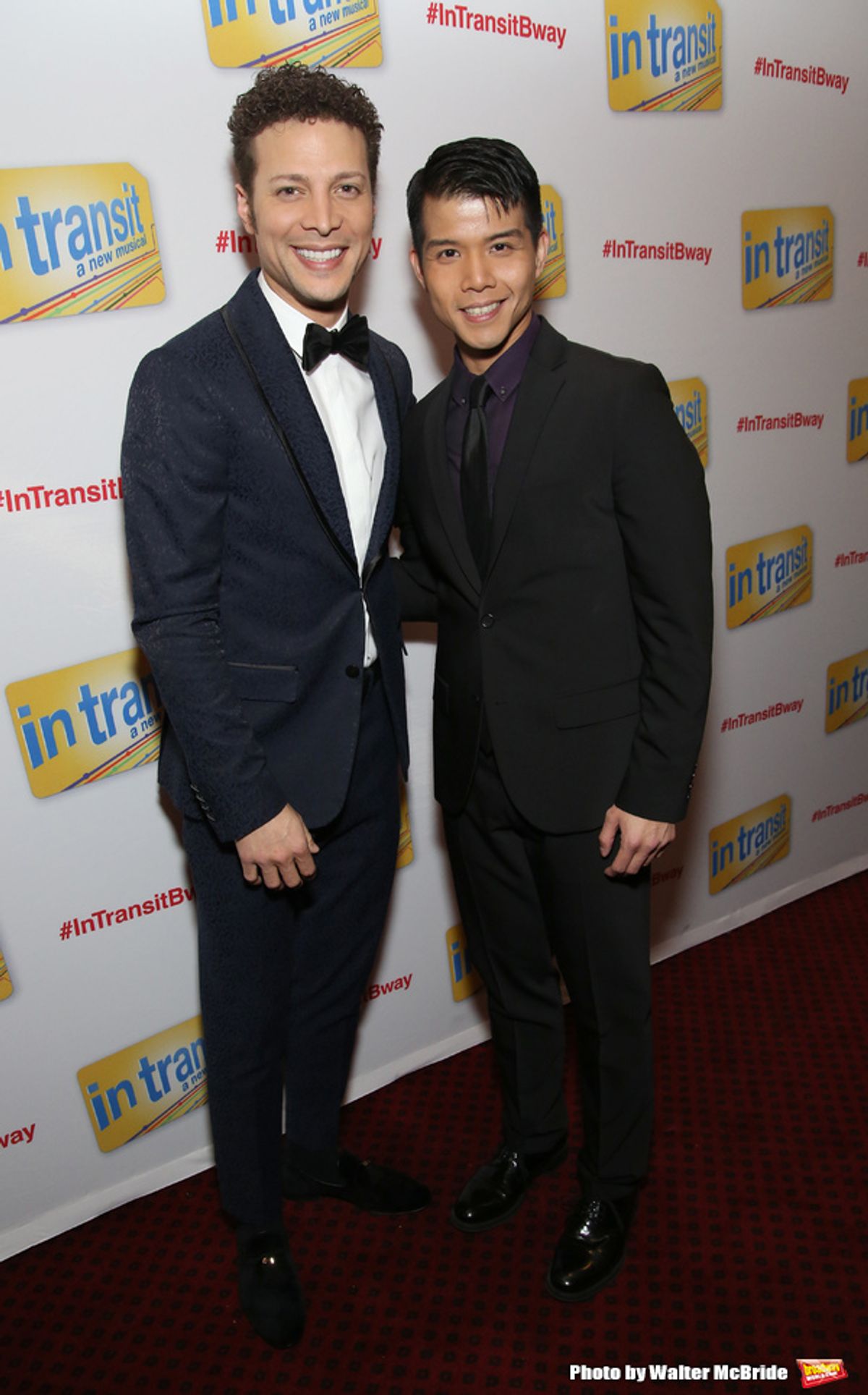 Justin Guarini and Telly Leung  at 