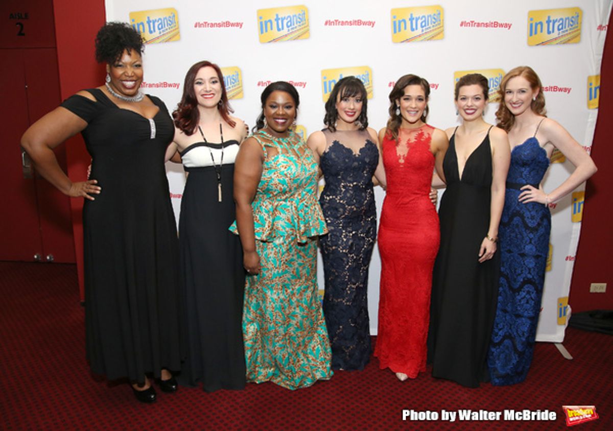 Aurelia Williams, Laurel Harris, Moya Angela, Mariand Torrez, Gerianne Perez, Margot Seibert and Erin Mackey  at 