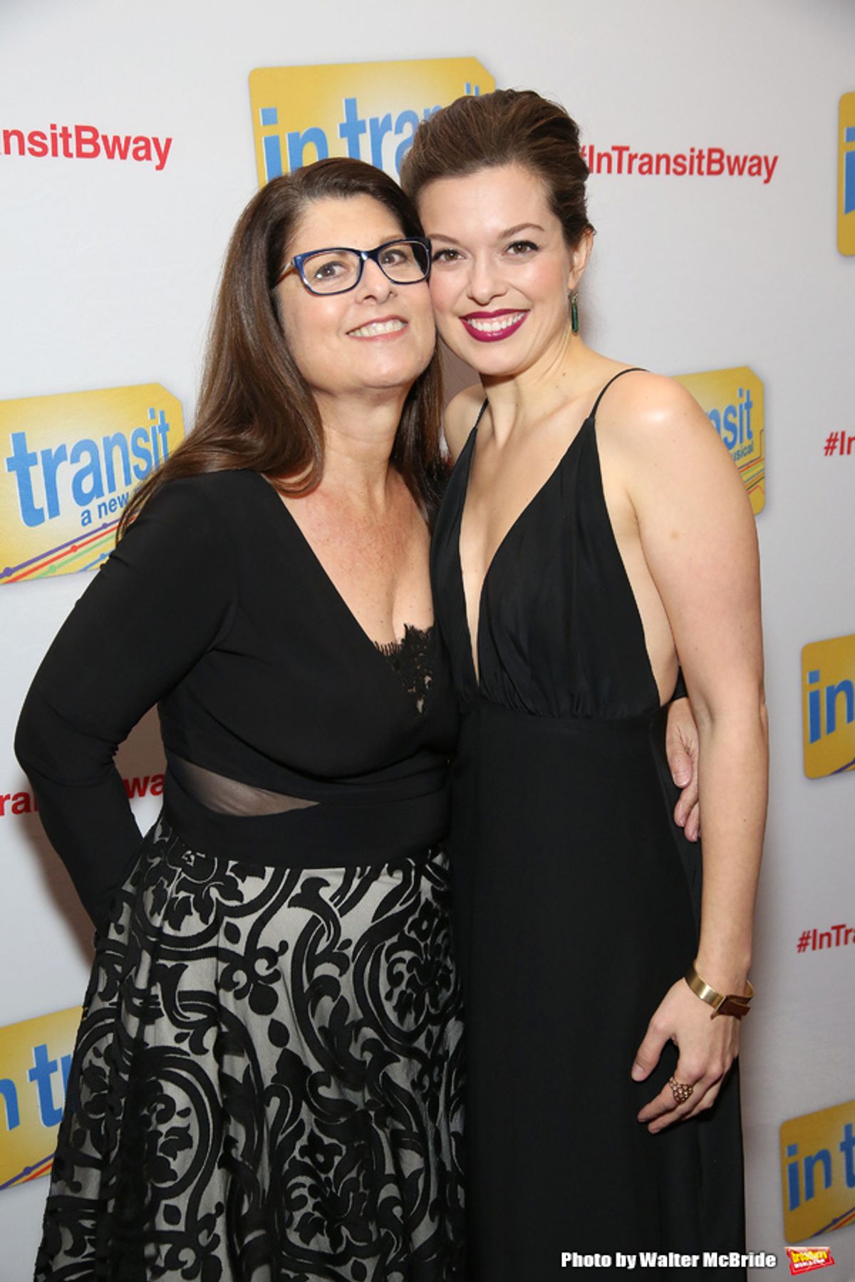 Margo Seibert with her mom  at 
