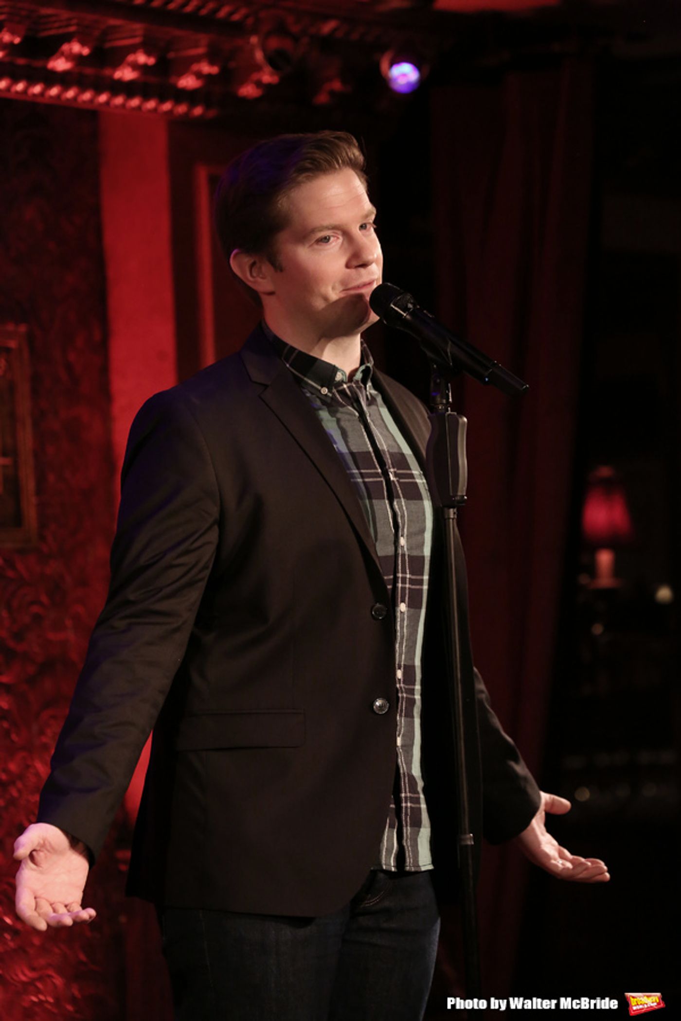 Photo Coverage: Rory O'Malley Gets Ready for OUT OF THE BASEMENT at Feinstein's/54 Below  Image