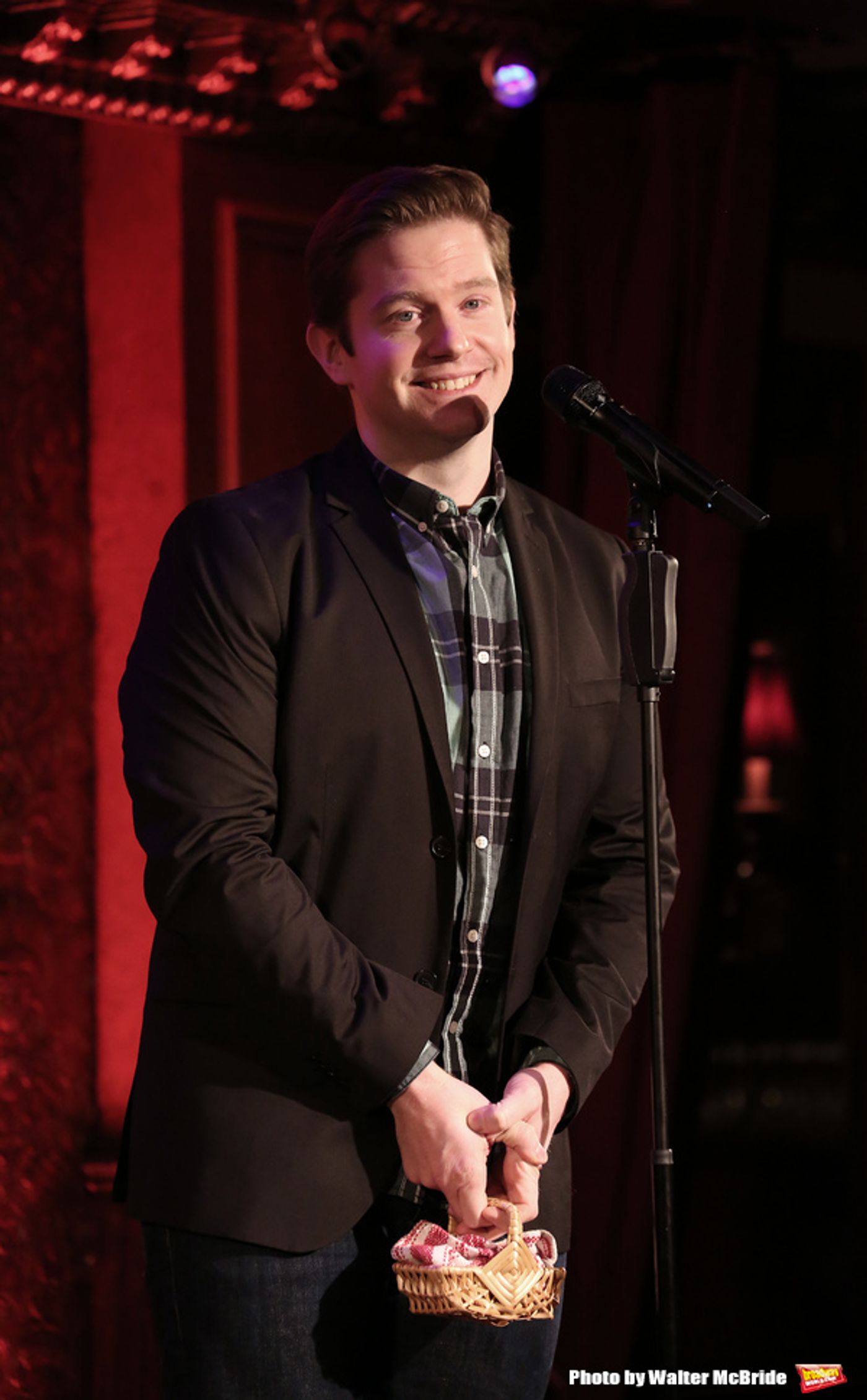 Photo Coverage: Rory O'Malley Gets Ready for OUT OF THE BASEMENT at Feinstein's/54 Below  Image