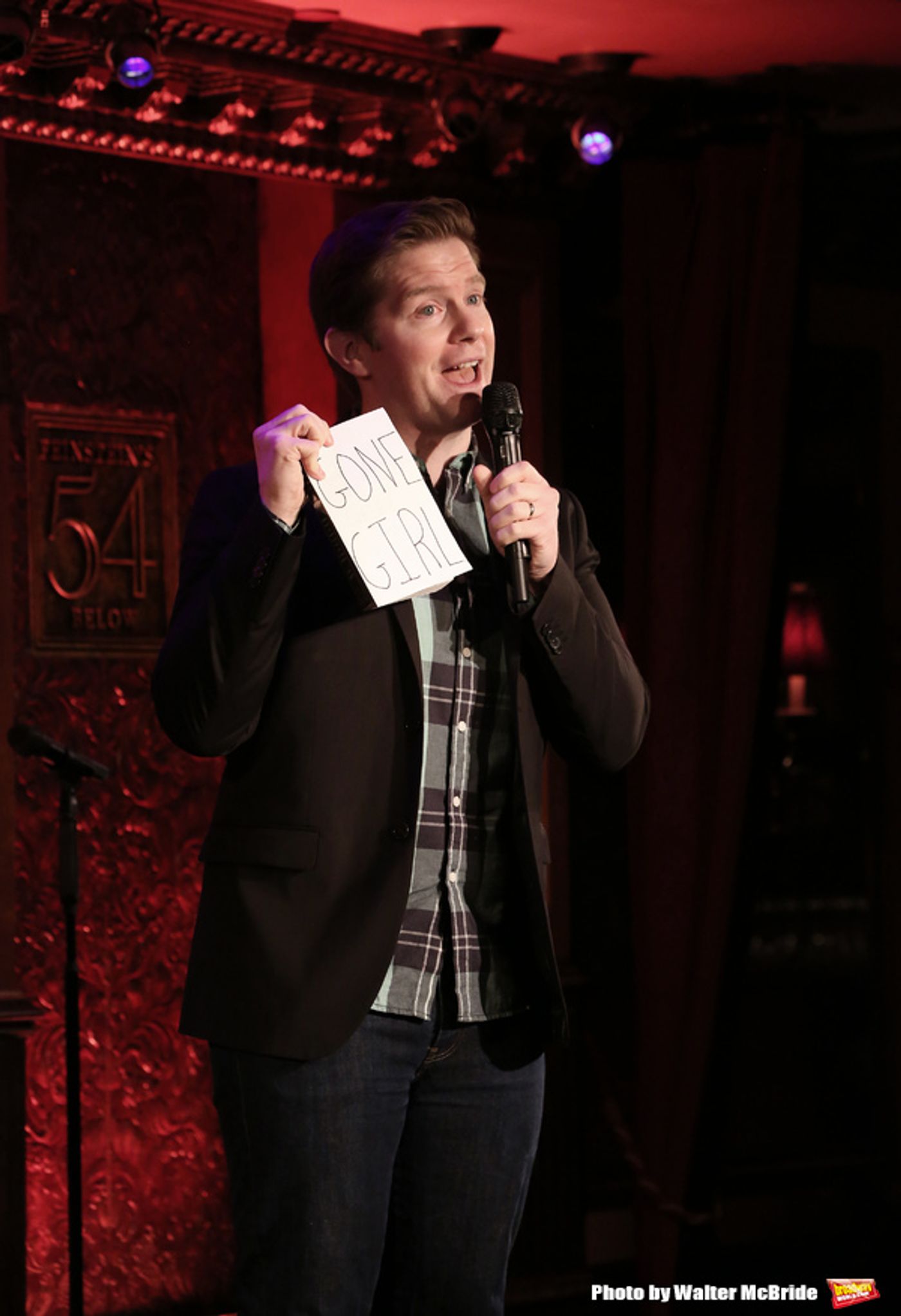 Photo Coverage: Rory O'Malley Gets Ready for OUT OF THE BASEMENT at Feinstein's/54 Below  Image