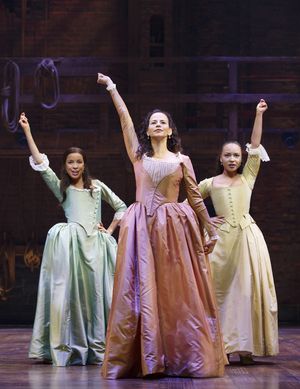 Lexi Lawson, Mandy Gonzalez and Jasmine Cephas Jones Photo