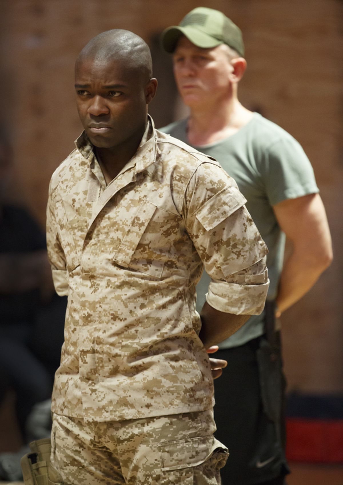 David Oyelowo and Daniel Craig at 