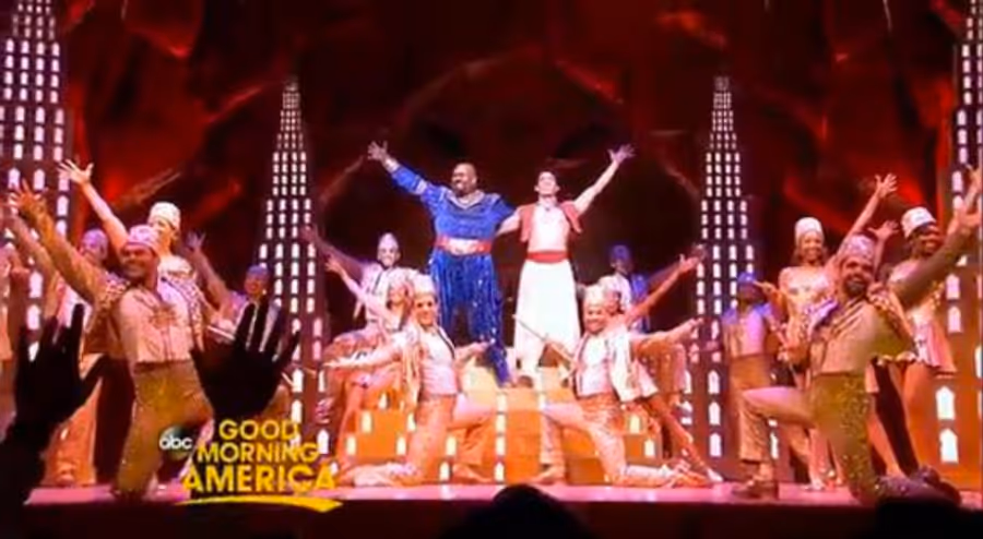 Broadway's ALADDIN Performs New Version of 'Friend Like Me' Live on GMA Today Image