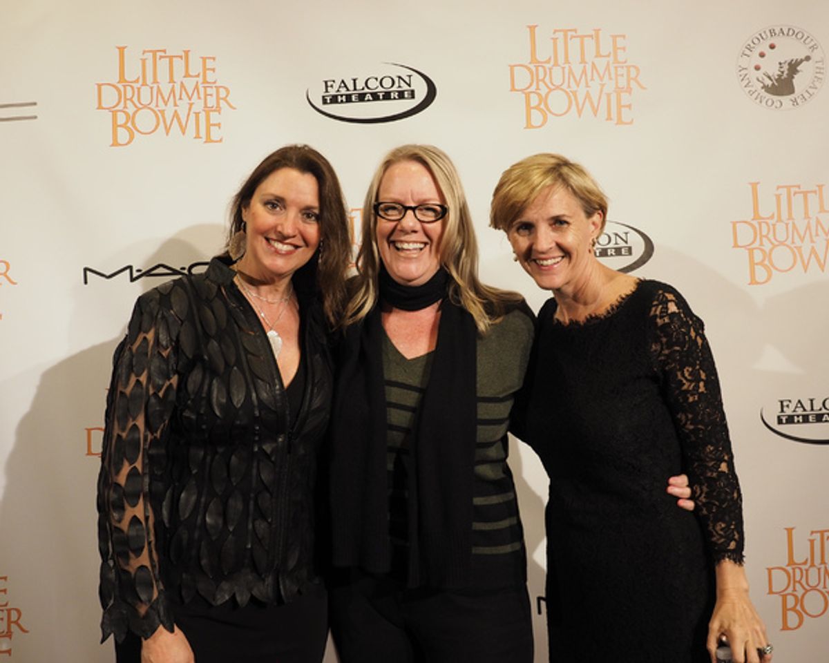 Sherry Greczmiel, Corey Womack, and Kathleen Marshall DeGambina at 