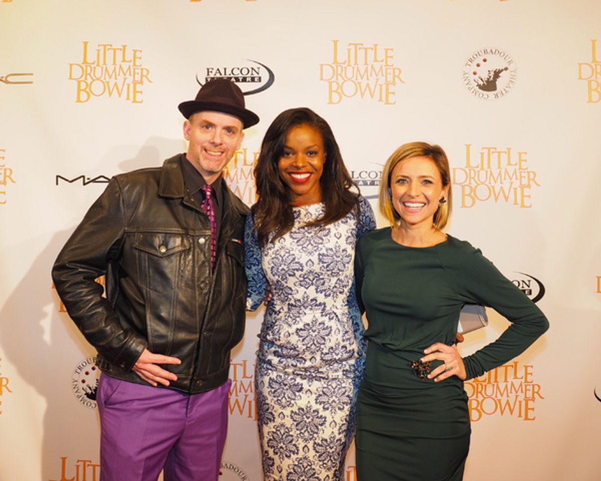 Matt Walker, Nadine Ellis, and Christine Lakin at 