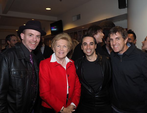 Matt Walker, Barbara Marshall, Joseph Leo Bwarie, and Scott Marshall  Photo