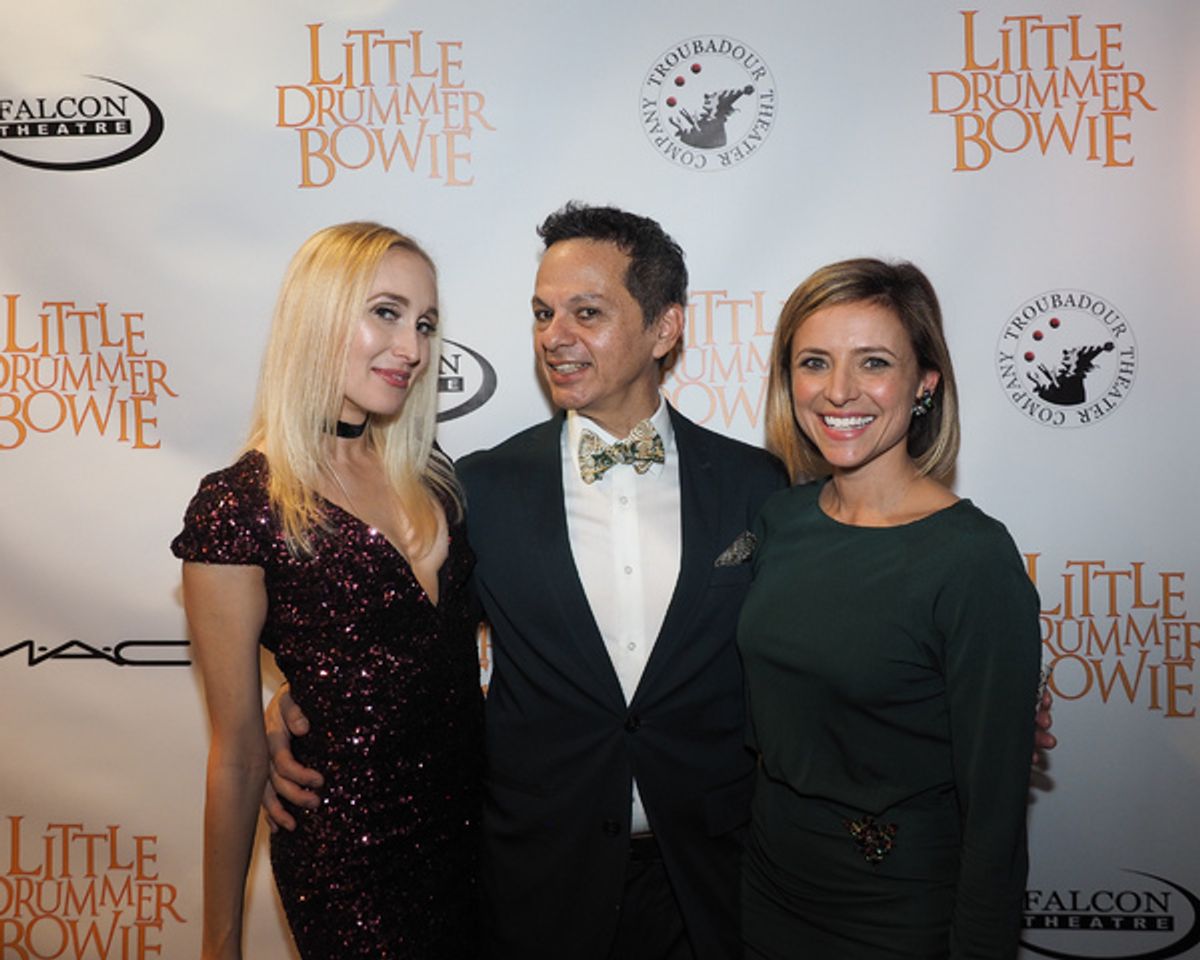 Suzanne Jolie, Rick Batalla, and Christine Lakin at 