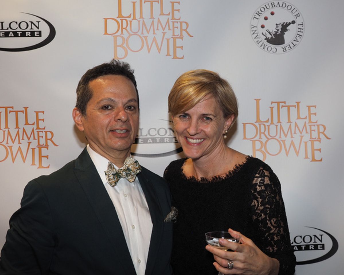 Rick Batalla and Christine Lakin at 