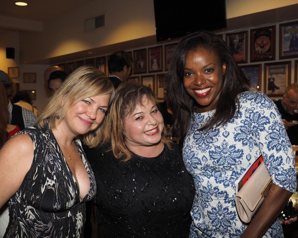 Jennifer Croslow, Lisa Valenzuela, and Nadine Ellis at 