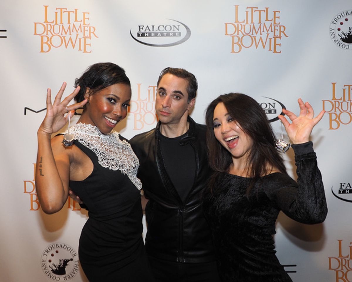 Cloie Wyatt Taylor, Joseph Leo Bwarie, and Katie Kitani at 
