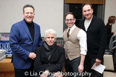 Elliott Forest, Tony Roberts, Garth Kravits, and Kevin Pariseau backstage at The Nyac Photo