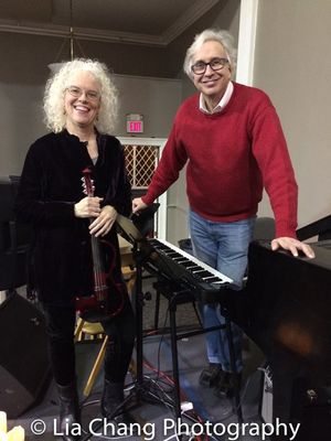 Live music was provided by Martha Mooke and John Forster. Photo