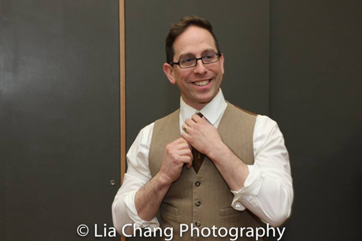 Garth Kravits backstage at The Nyack Center at 