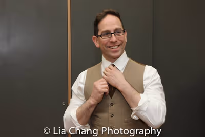 Garth Kravits backstage at The Nyack Center Photo