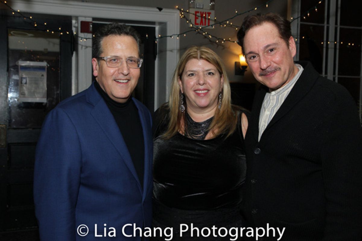 Director Elliott Forrest, Nyack Center Executive Director Kim Cross, and Kevin Pariseau at 