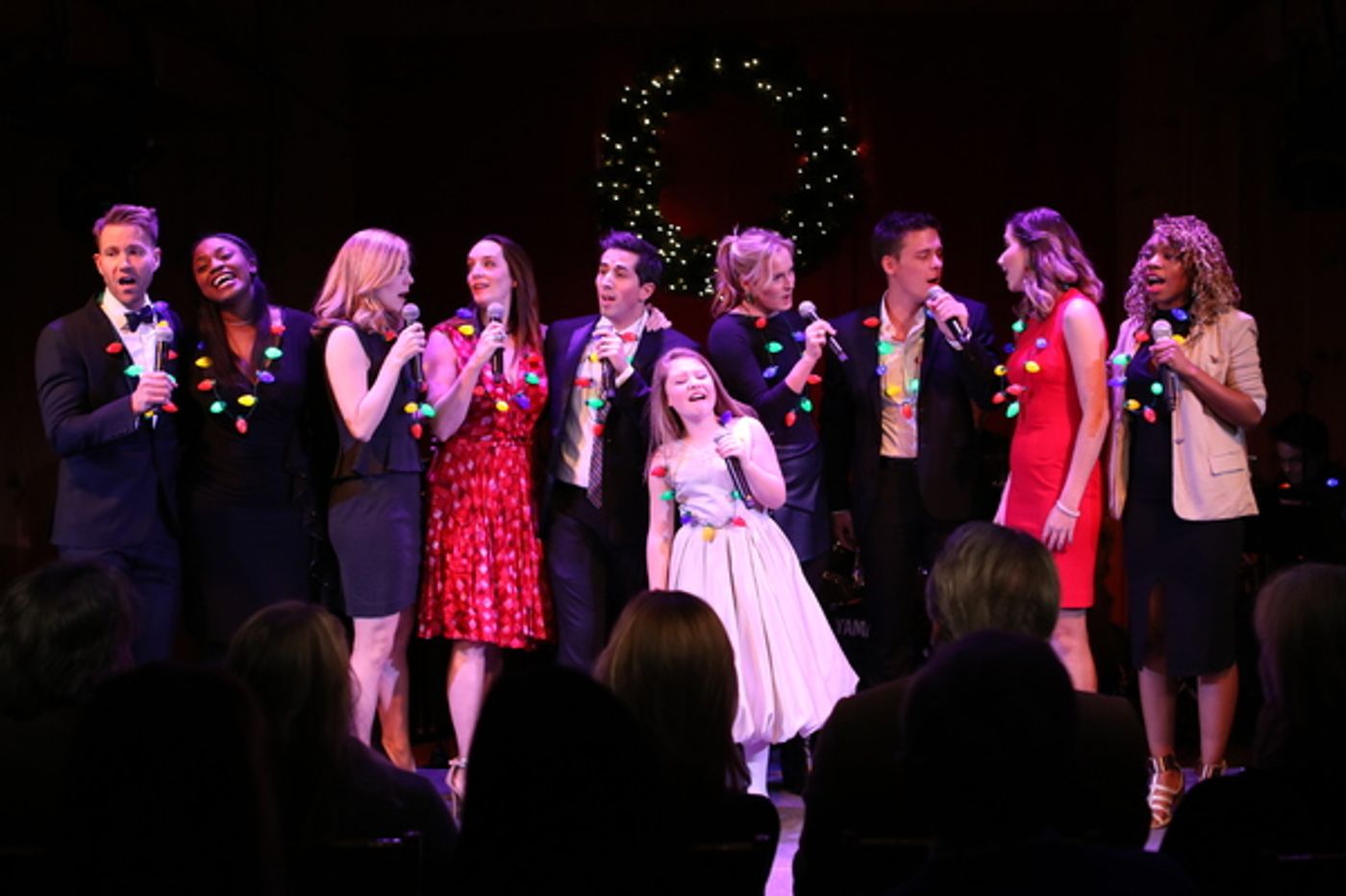 Photo Flash: Jarrod Spector, Julia Murney, and More Celebrate the Holidays with Broadway Dreams  Image