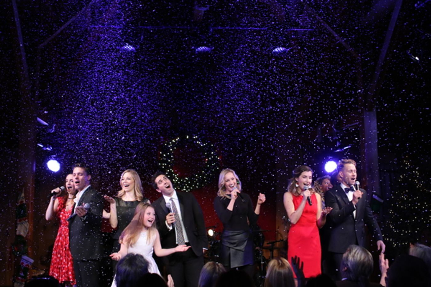 Photo Flash: Jarrod Spector, Julia Murney, and More Celebrate the Holidays with Broadway Dreams  Image