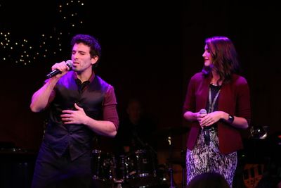 Jarrod Spector and Kelly Barrett Photo