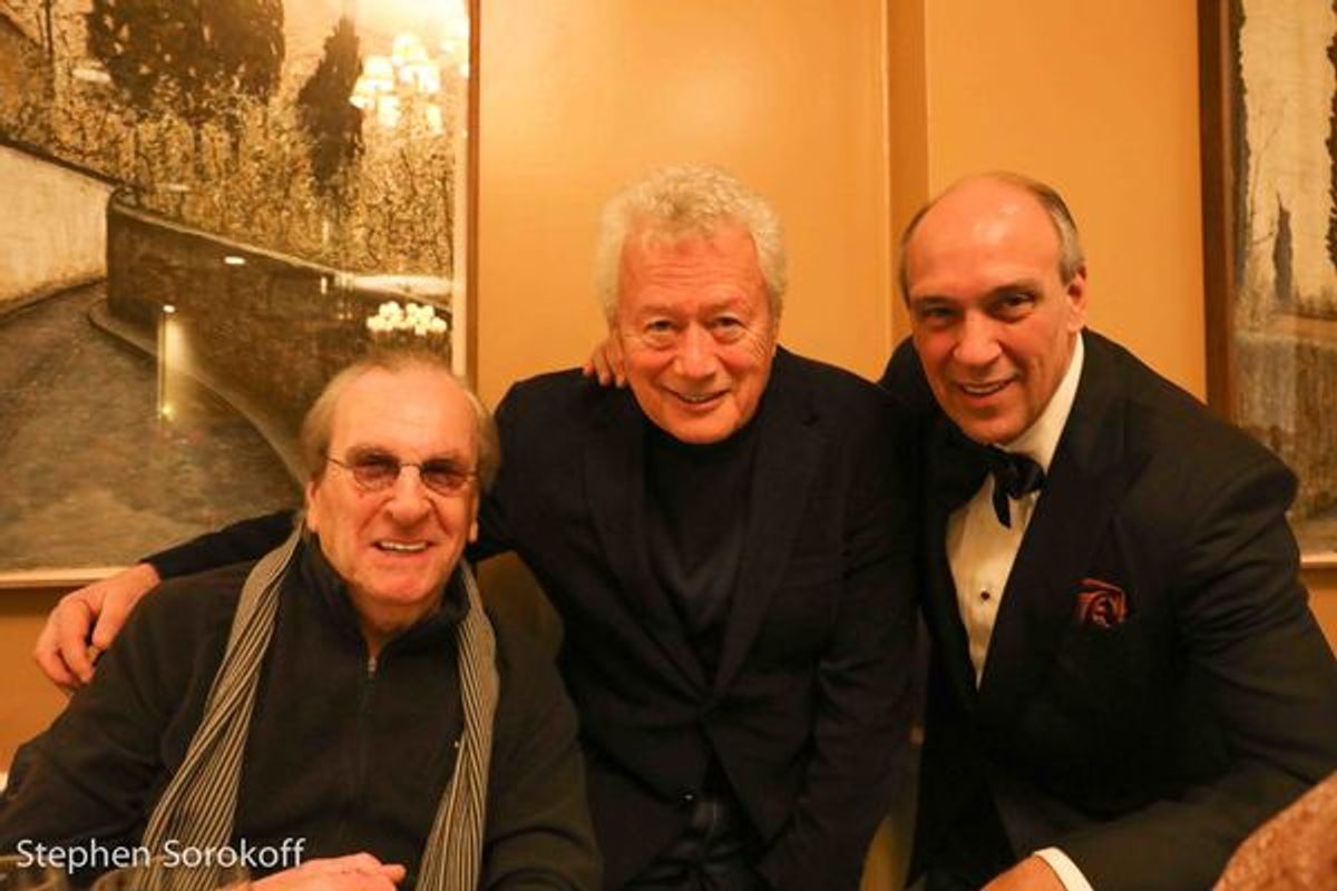 Danny Aiello, Stephen Sorokoff, Steven Maglio at 