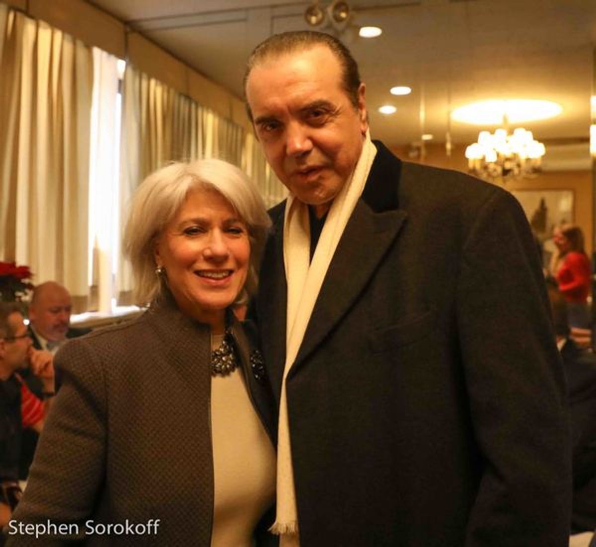 Jamie deRoy & Chazz Palminteri at 