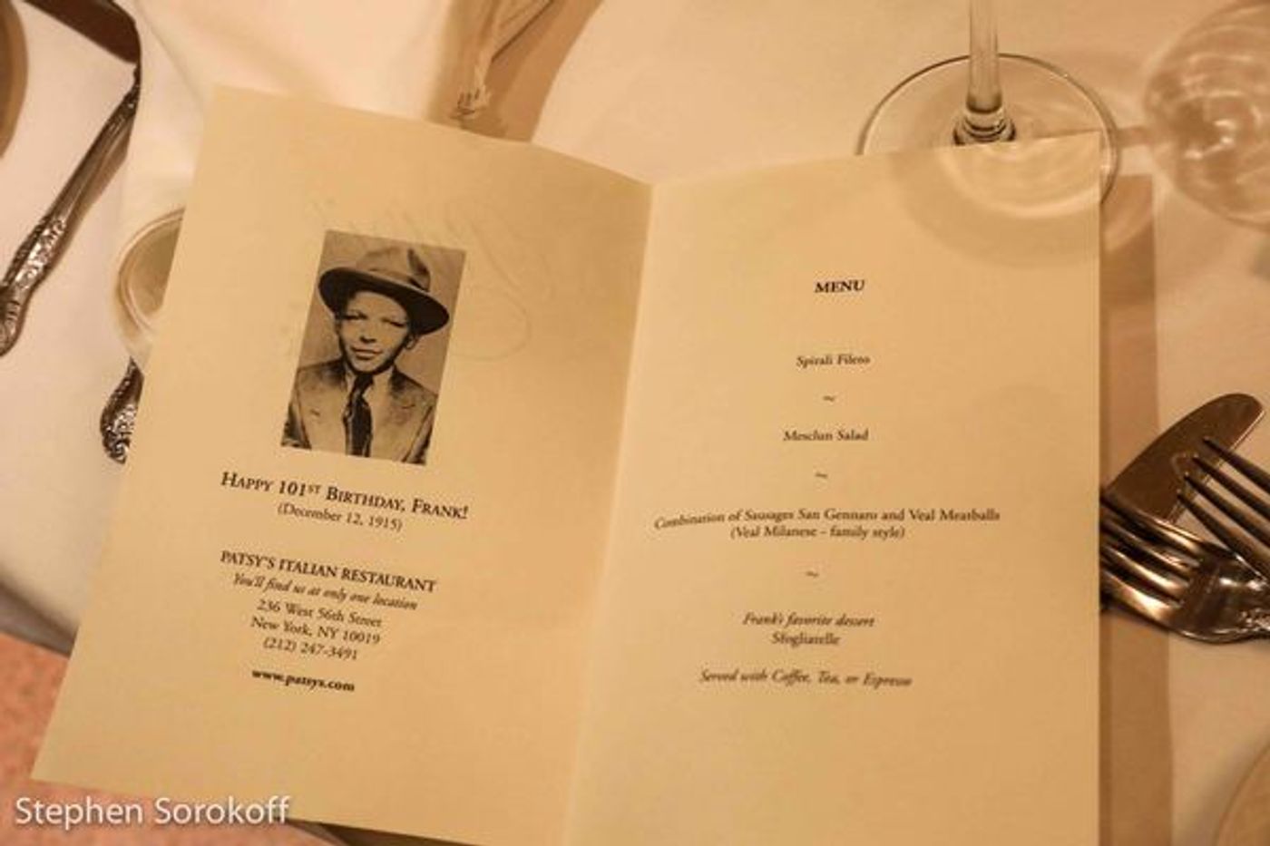 Photo Coverage: Frank Sinatra's 101st Birthday Celebrated With Steve Tyrell on SIRIUS Radio  Image