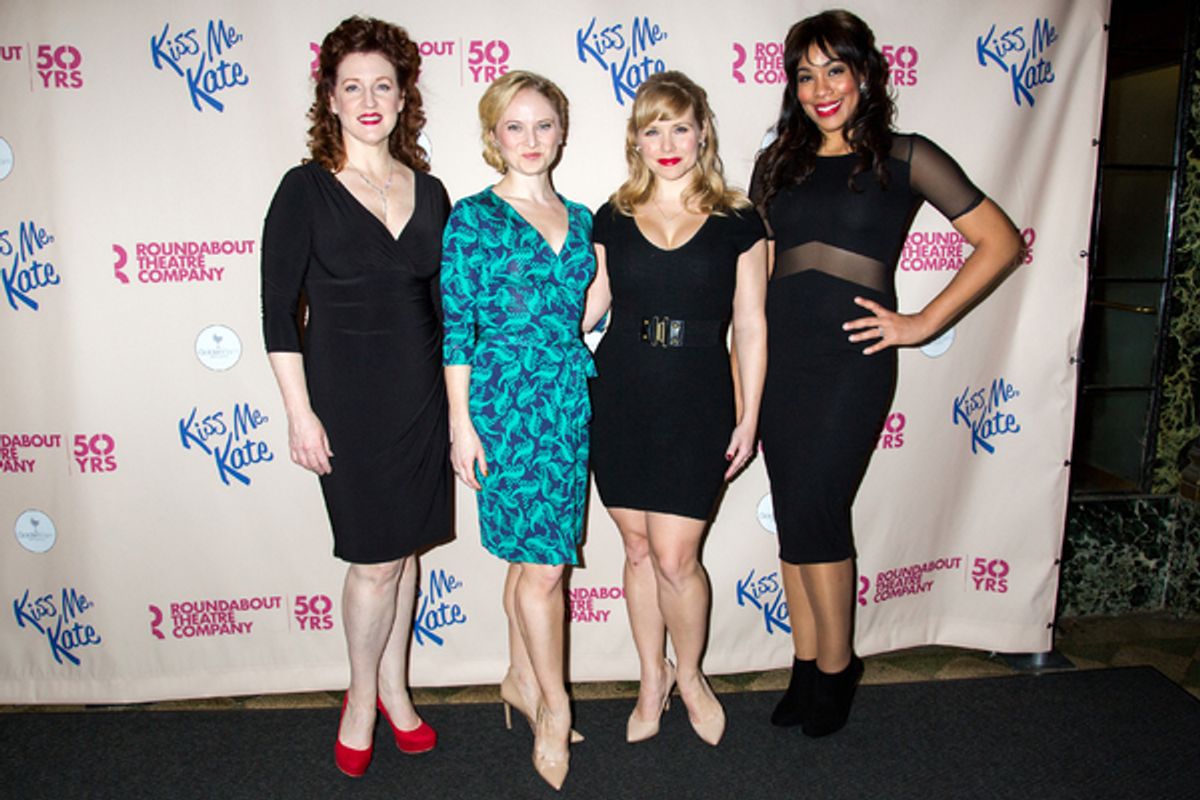 Linda Mugleston, Hayley Podschun, Marissa McGowan, Jesmille Darbouze at 