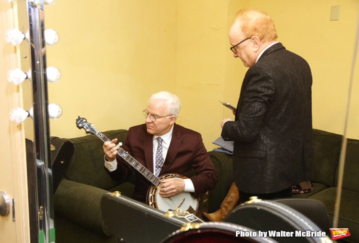 Peter Asher and Steve Martin at 