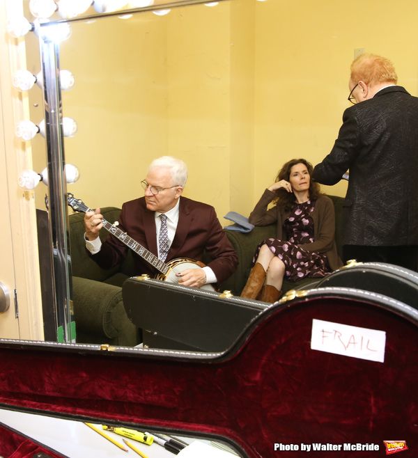 Peter Asher, Edie Brickell and Steve Martin  Photo