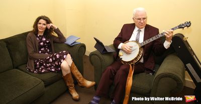 Edie Brickell and Steve Martin Photo