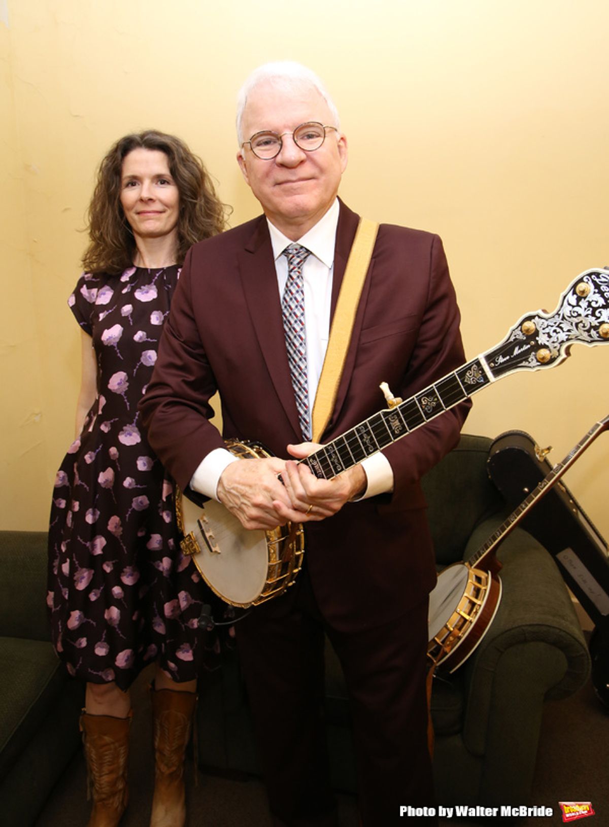 Edie Brickell and Steve Martin at 