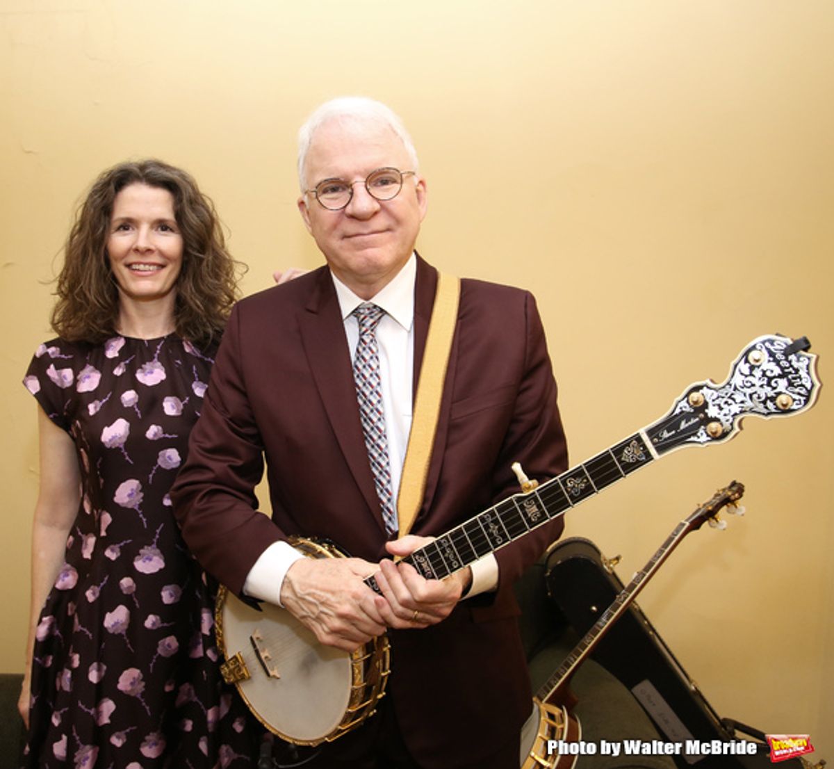Edie Brickell and Steve Martin at 