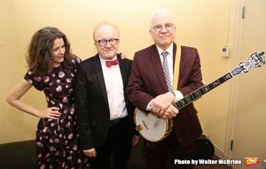 Peter Asher, Edie Brickell and Steve Martin  Photo