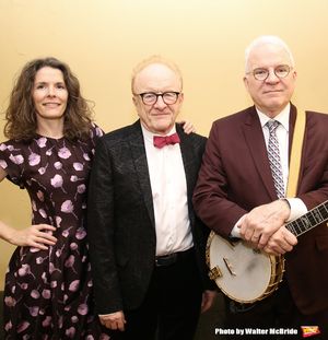 Peter Asher, Edie Brickell and Steve Martin  Photo