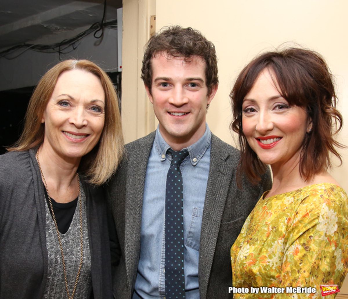 Dee Hoty, A.J. Shively and Carmen Cusack  at 