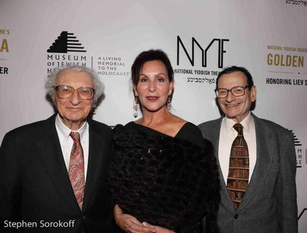 Sheldon Harnick, Ruth Bielski Ehrreich, Dr. Michael Ochs at 