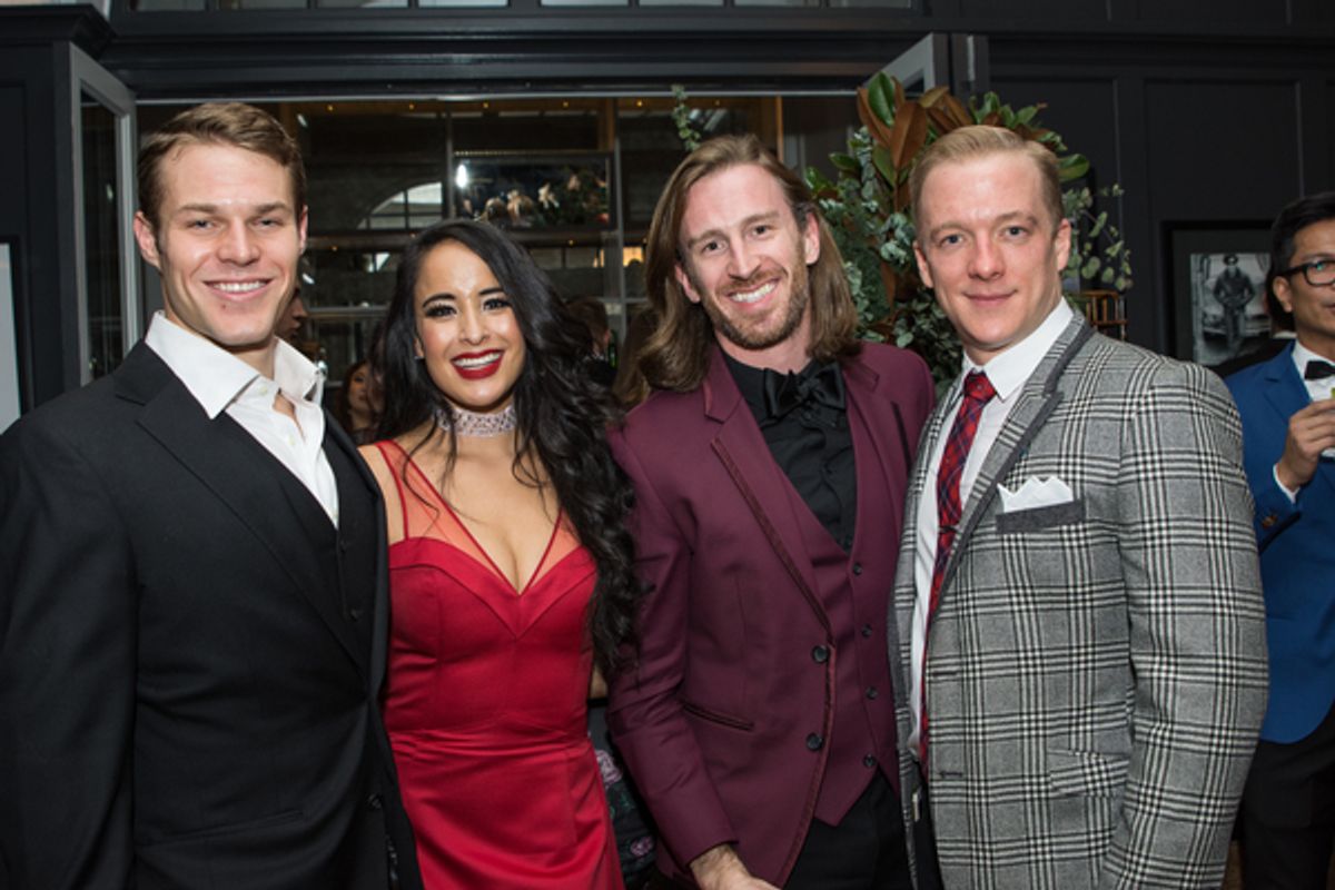 Brock Harris, Courtney Reed, Stephen Carrasco and Ryan Worshing at 