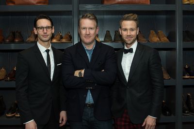 Cory Michael Smith, Todd Snyder and Christopher J. Hanke Photo