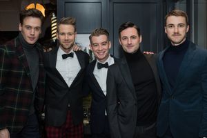 Erich Bergen, Christopher J. Hanke, Tony Marion, Max von Essen and Benton Whitley Photo
