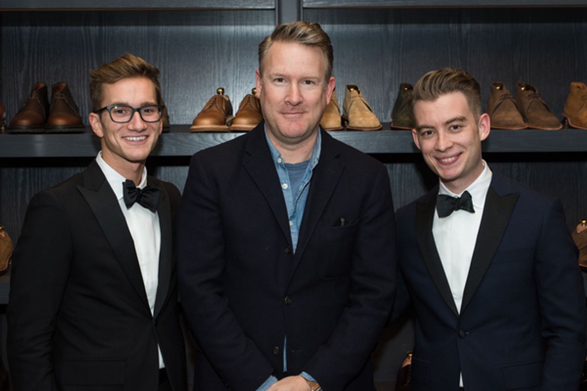 Ethan Hethcote, Todd Snyder and Tony Marion at 