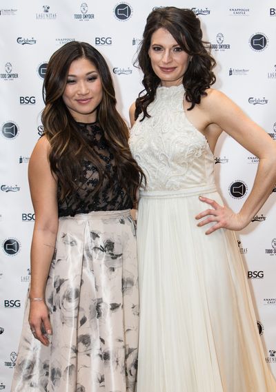Jenna Ushkowitz and Jackie Burns Photo