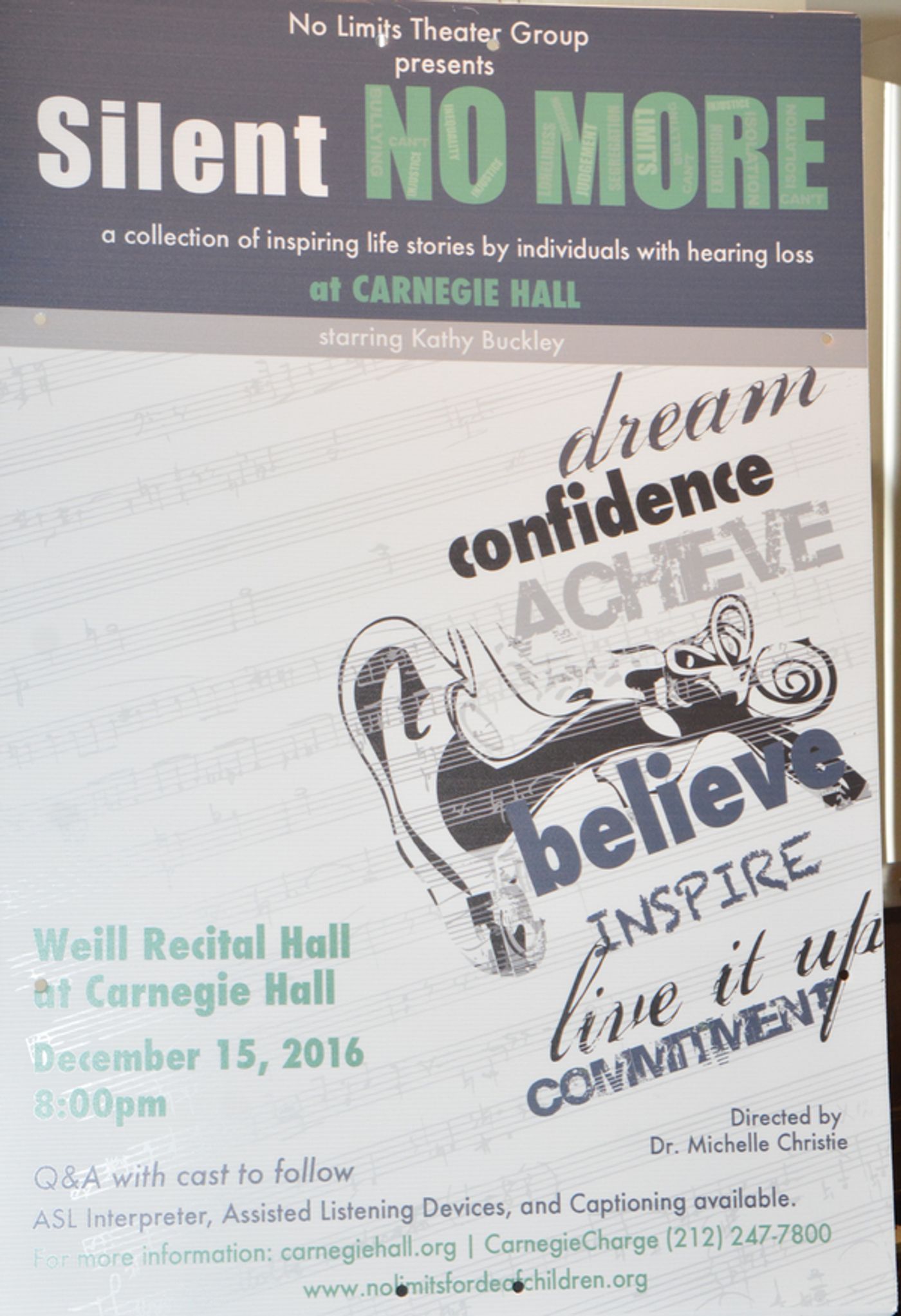 Photo Coverage: Sneak Peek - No Limits Theatrical Documentary SILENT NO MORE Previews in NYC Photo Coverage: Sneak Peek - No Limits Theatrical Documentary SILENT NO MORE Previews in NYC Image