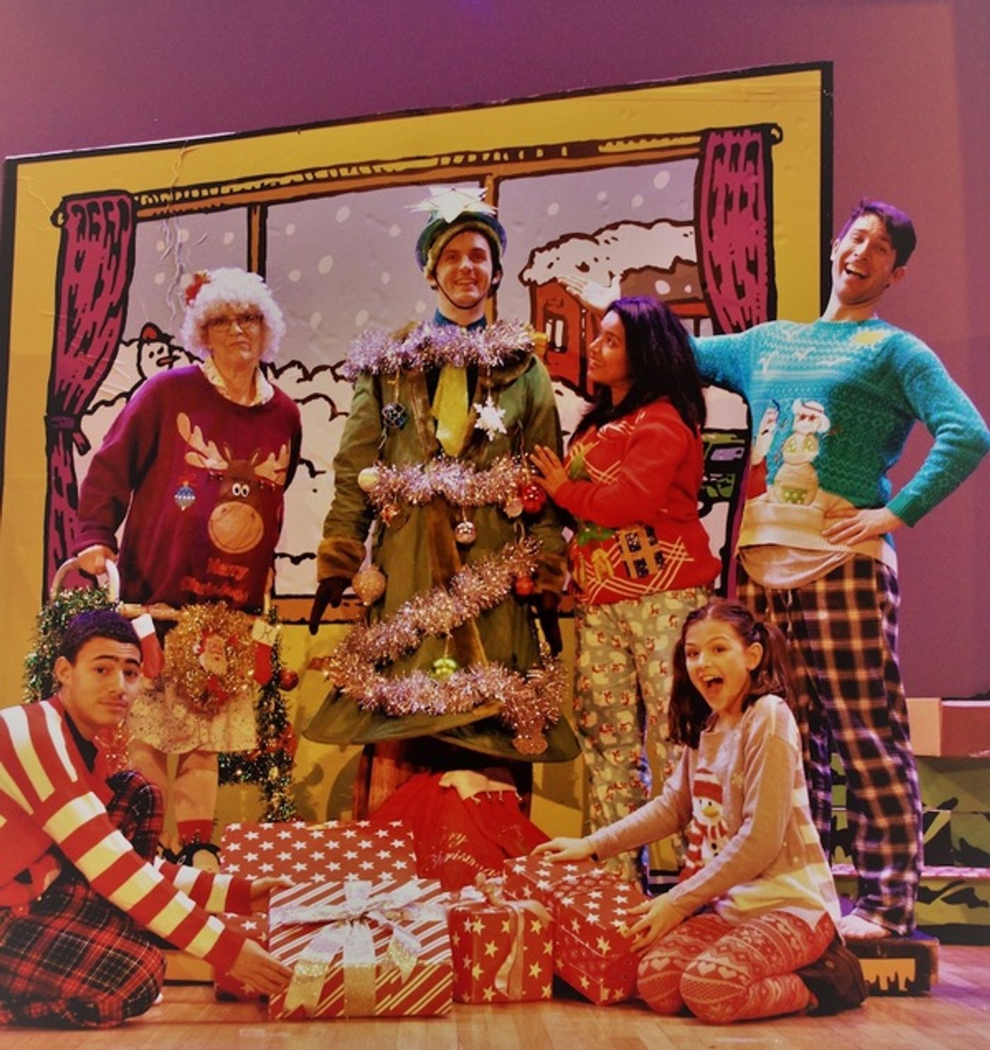 Photo Flash: First Look - THE MOST MISERABLE CHRISTMAS TREE Grows in Brooklyn  Image