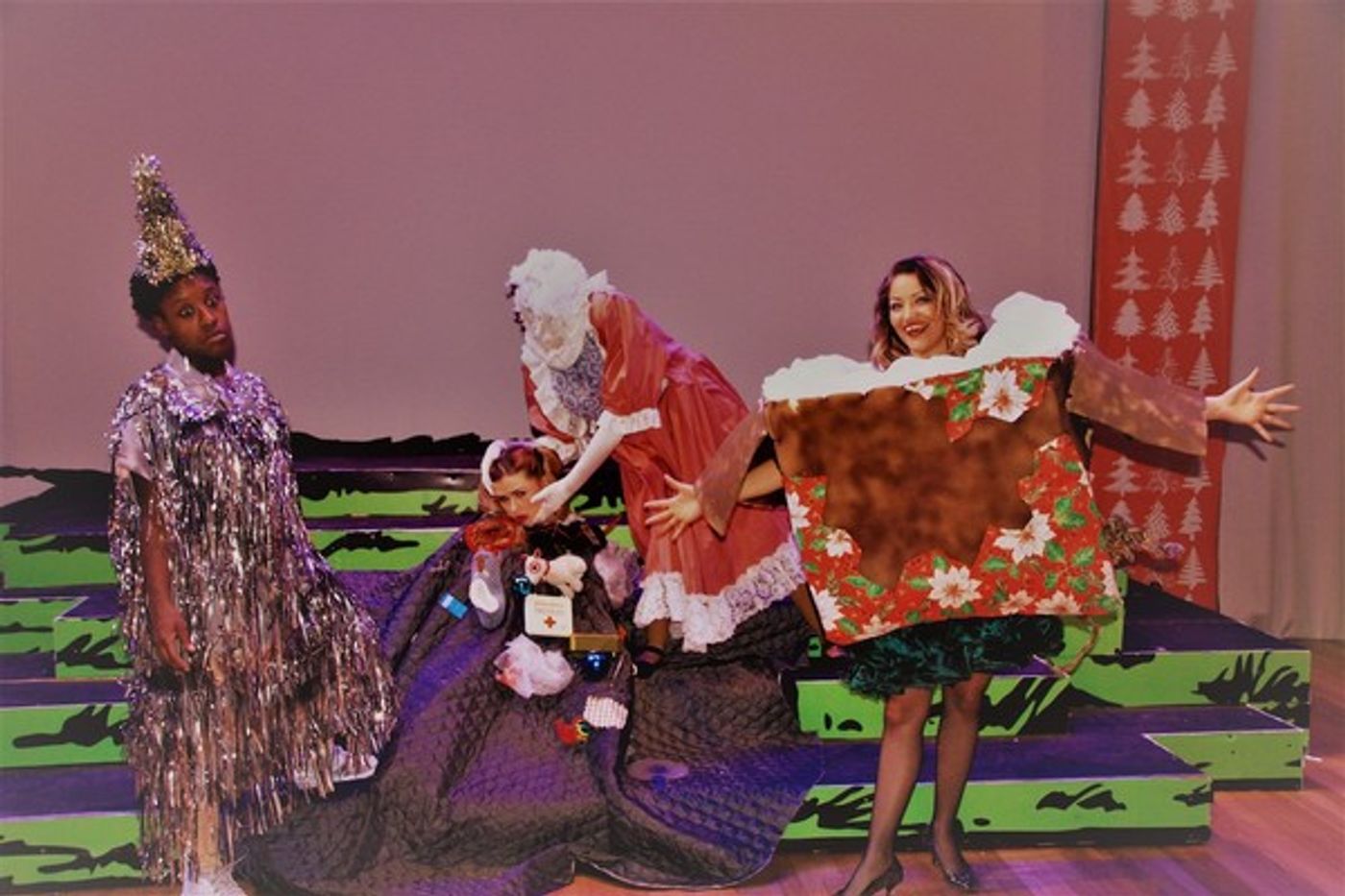 Photo Flash: First Look - THE MOST MISERABLE CHRISTMAS TREE Grows in Brooklyn  Image