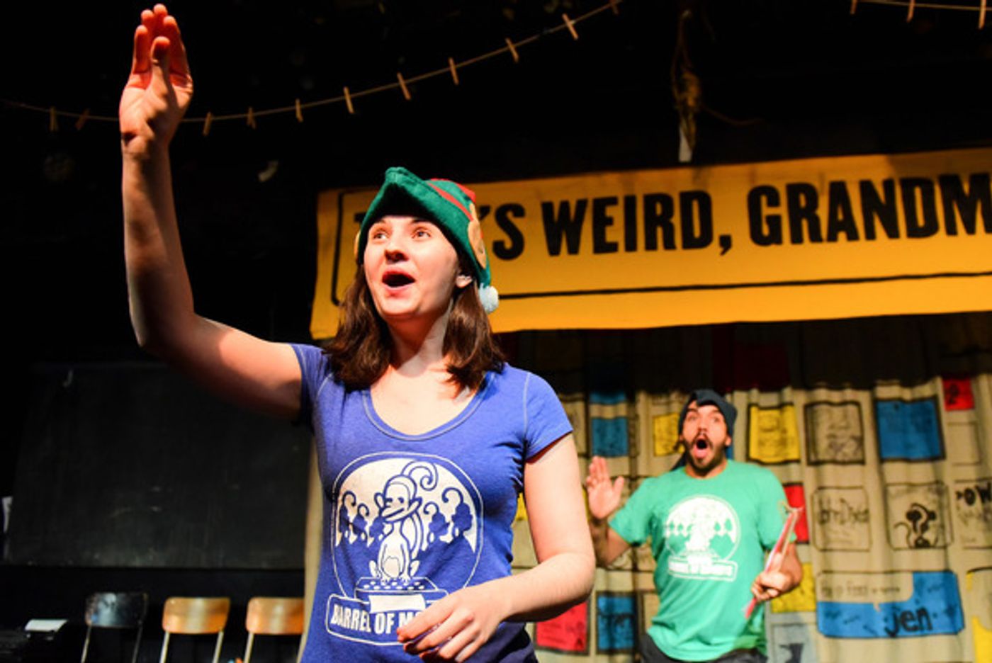 Photo Flash: First Look at Barrel of Monkeys' 2016 Edition of THAT'S WEIRD, GRANDMA: THE HOLIDAY SPECIAL RETURNS Photo Flash: First Look at Barrel of Monkeys' 2016 Edition of THAT'S WEIRD, GRANDMA: THE HOLIDAY SPECIAL RETURNS Image