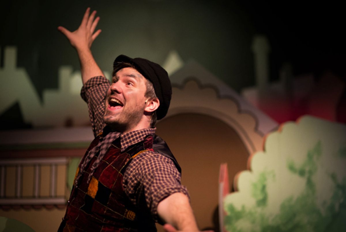 Courtesy Michele Anliker at BWW Review: MARY POPPINS Drops in for a Merry Holiday Treat Thru Dec 23