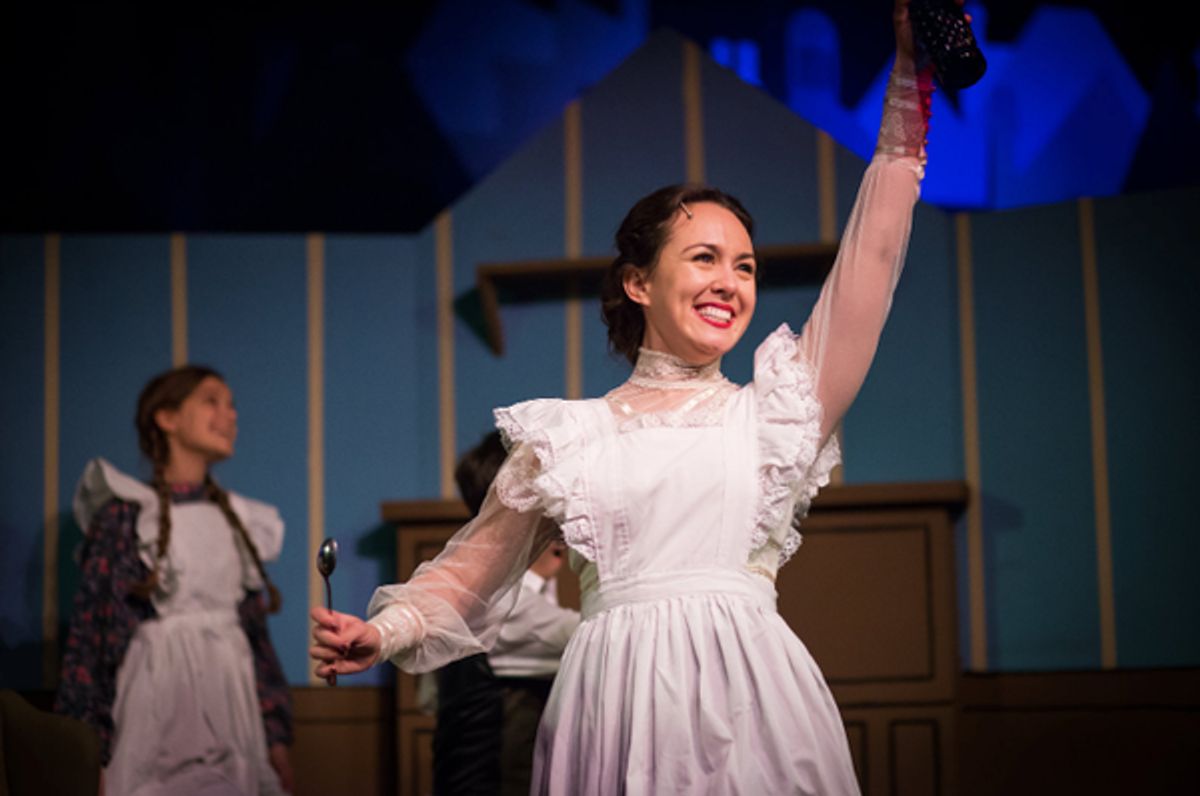 Courtesy Michele Anliker at BWW Review: MARY POPPINS Drops in for a Merry Holiday Treat Thru Dec 23