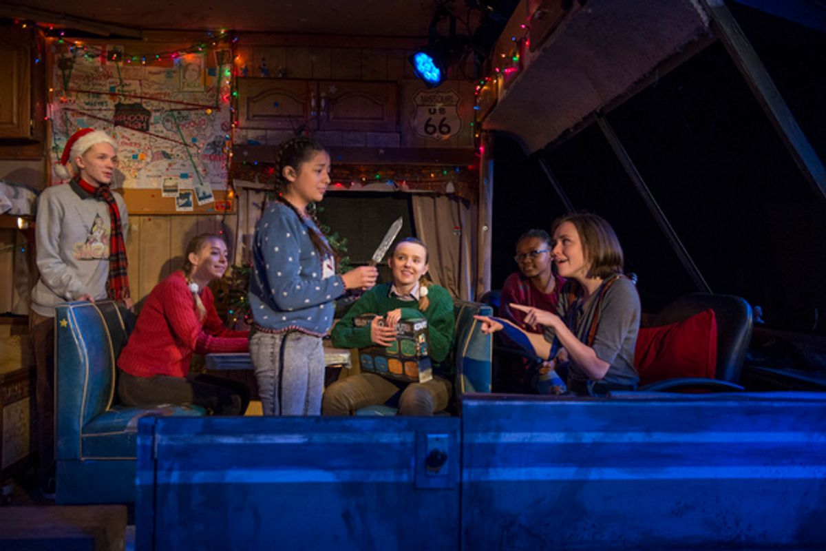 Sam Blin, Nicole Rudakova, Julissa Contreras, Aria Szalai-Raymond, Eden Stron, Sarah Cartwright at 