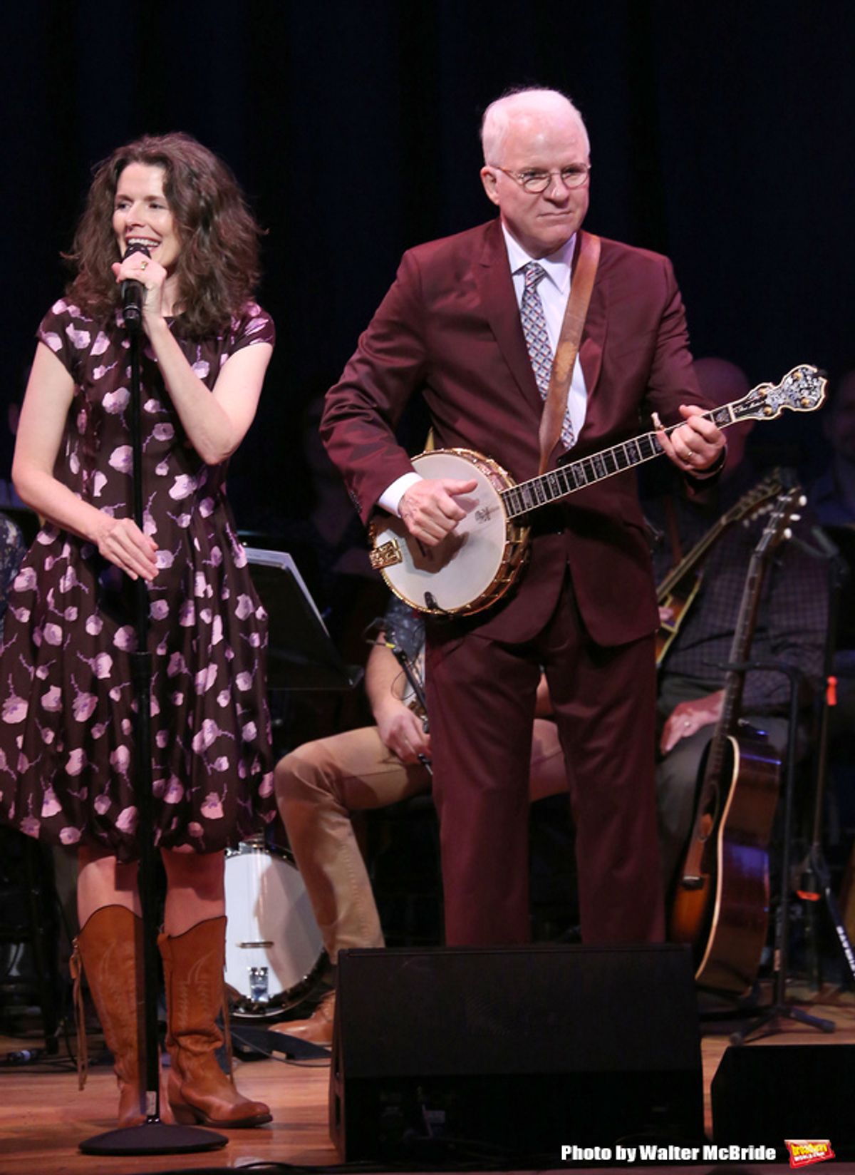 Edie Brickell and Steve Martin  at 